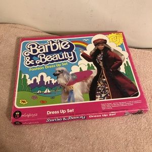 Vintage 1981 Barbie & Beauty Dress Up Set Colorforms #2363 Unused